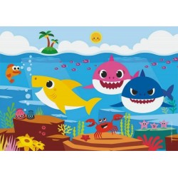 BABY SHARK PUZZLE 2x 20ΤΕΜ CLEMENTONI