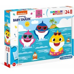 BABY SHARK PUZZLE MAXI 24TEM CLEMENTONI