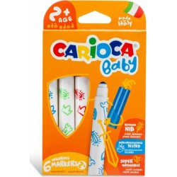 CARIOCA ΜΑΡΚΑΔΟΡΟΙ BABY 6 ΧΡΩΜΑΤΑ