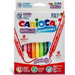 Carioca Birello Double Tip 12 Χρώματα