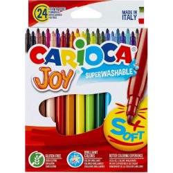 Carioca Joy Soft Μαρκαδόροι 24 Χρώματα