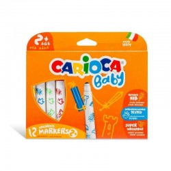 CARIOCA ΜΑΡΚΑΔΟΡΟΙ BABY 12 ΧΡΩΜΑΤΑ