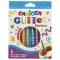 Carioca Μαρκαδόροι Glitter 6 Χρωμάτων