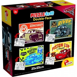 CARS PUZZLE 4x48pcs  ΧΡΩΜΑΤΙΣΜΟΥ 2 ΟΨΕΩΝ