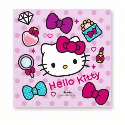 HELLO KITTY  ΧΑΡΤΟΠΕΤΣΕΤΕΣ 20ΤΕΜ 