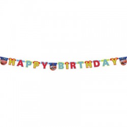 CARS BANNER HAPPY BIRTHDAY 