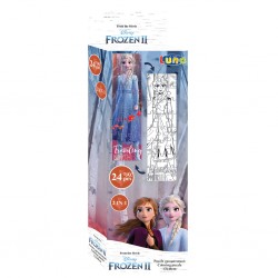 FROZEN II PUZZLE  ΧΡΩΜΑΤΙΣΜΟΥ ΠΥΡΓΟΣ 2 ΟΨΕΩΝ