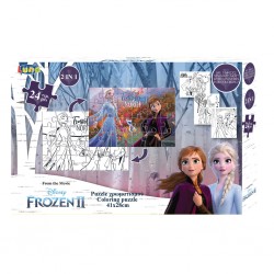 FROZEN II PUZZLE ΧΡΩΜΑΤΙΣΜΟΥ 2 ΟΨΕΩΝ