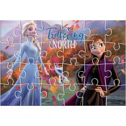 FROZEN II PUZZLE ΧΡΩΜΑΤΙΣΜΟΥ 2 ΟΨΕΩΝ