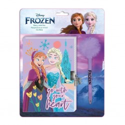 FROZEN ΗΜΕΡΟΛΟΓΙΟ ΜΕ ΚΛΕΙΔΑΡΙΑ, ΣΤΥΛΟ ΜΕ POM POM