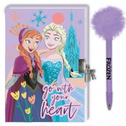 FROZEN ΗΜΕΡΟΛΟΓΙΟ ΜΕ ΚΛΕΙΔΑΡΙΑ, ΣΤΥΛΟ ΜΕ POM POM