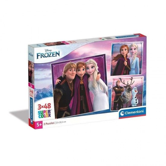 FROZEN PUZZLE 3x 48ΤΕΜ CLEMENTONI FROZEN PUZZLE 3x 48ΤΕΜ CLEMENTONI