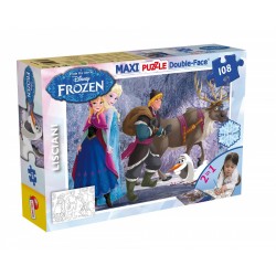 FROZEN MAXI PUZZLE 108pcs  ΧΡΩΜΑΤΙΣΜΟΥ 2 ΟΨΕΩΝ