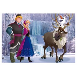 FROZEN PUZZLE 60pcs  ΧΡΩΜΑΤΙΣΜΟΥ 2 ΟΨΕΩΝ