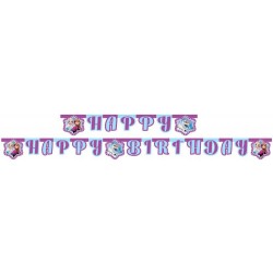 FROZEN BANNER HAPPY BIRTHDAY 