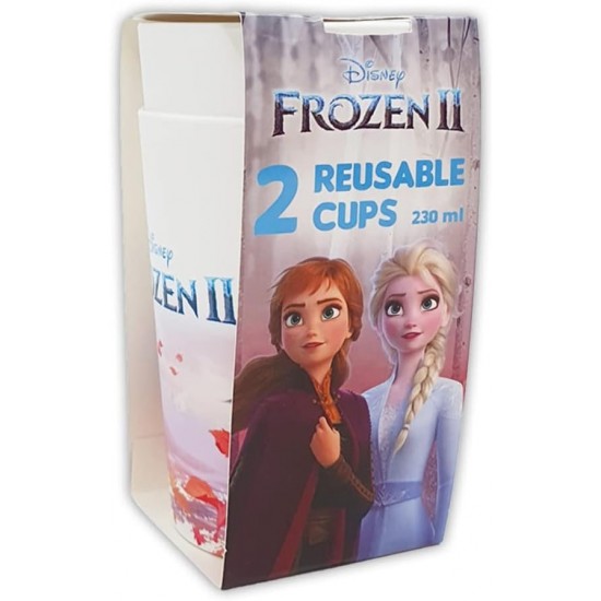 FROZEN ΠΟΤΗΡΑΚΙΑ REUSABLE SET 2