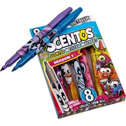 Μεταλλικοί μαρκαδόροι 8 Pack Scentos Scentos Scented Season 1