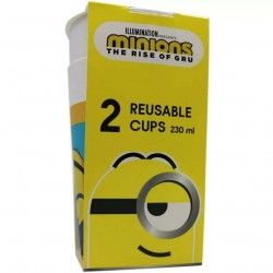 MINIONS ΠΟΤΗΡΑΚΙΑ REUSABLE SET 2