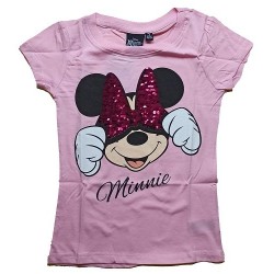 MINNIE ΜΠΛΟΥΖΑ ΚΟΝΤΟΜΑΝΙΚΗ ΜΕ ΠΟΥΛΙΕΣ (ΡΟΖ)