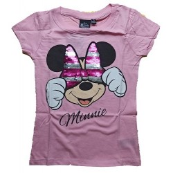 MINNIE ΜΠΛΟΥΖΑ ΚΟΝΤΟΜΑΝΙΚΗ ΜΕ ΠΟΥΛΙΕΣ (ΡΟΖ)