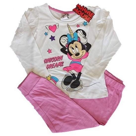 MINNIE ΠΥΤΖΑΜΑ ΜΑΚΡΥΜΑΝΙΚΗ (ΡΟΖ)