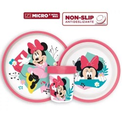 MINNIE ΣΕΤ ΦΑΓΗΤΟΥ NON-SLIP BASE