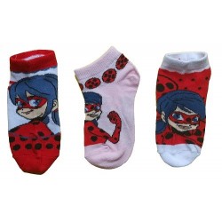 MIRACULOUS LADYBUG ΚΑΛΤΣΕΣ ΚΟΝΤΕΣ 3 ΤΕΜ