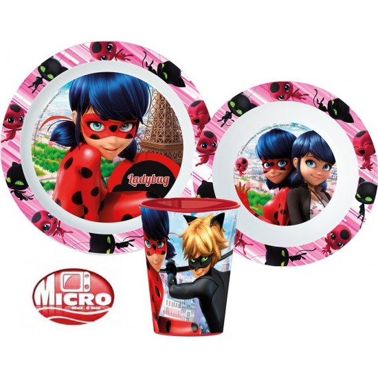 MIRACULOUS LADYBUG ΣΕΤ ΦΑΓΗΤΟΥ