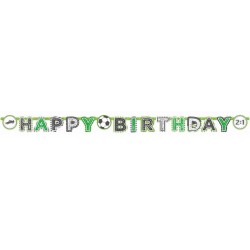 ΠΟΔΟΣΦΑΙΡΟ BANNER HAPPY BIRTHDAY 