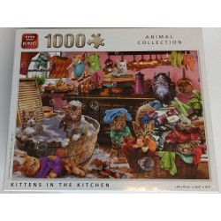 PUZZLE ΓΑΤΕΣ ΣΤΗΝ ΚΟΥΖΙΝΑ 1000ΤΕΜ