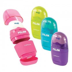 Milan Capsule Γόμα - Ξύστρα 