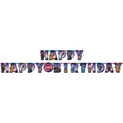 LEGO MOVIE BANNER HAPPY BIRTHDAY 