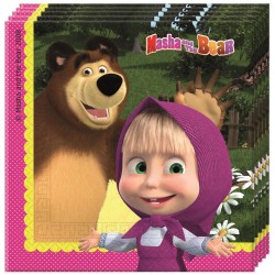 MASHA AND THE BEAR ΧΑΡΤΟΠΕΤΣΕΤΕΣ 20ΤΕΜ 