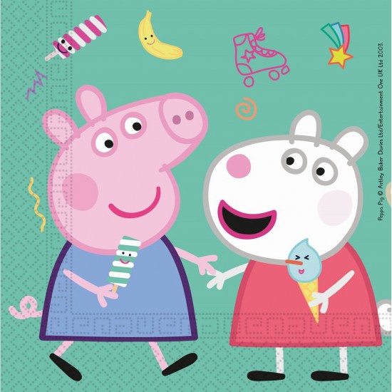 PEPPA  ΧΑΡΤΟΠΕΤΣΕΤΕΣ 20ΤΕΜ 