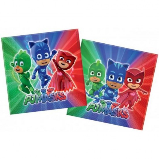 PJ MASKS ΧΑΡΤΟΠΕΤΣΕΤΕΣ 20ΤΕΜ 