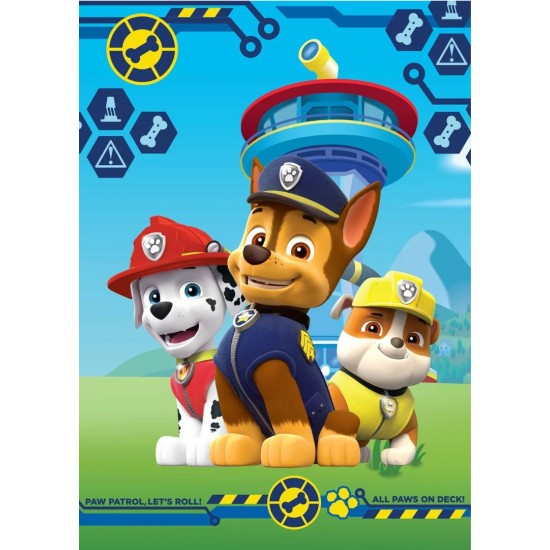 PAW PATROL ΚΟΥΒΕΡΤΑ FLEECE 