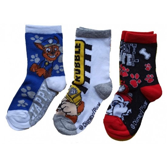 PAW PATROL ΚΑΛΤΣΕΣ 3 ΤΕΜ (ΑΓΟΡΙ)
