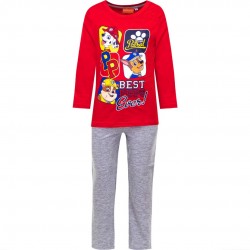 PAW PATROL ΠΥΤΖΑΜΑ ΜΑΚΡΥΜΑΝΙΚΗ (ΚΟΚΚΙΝΟ)