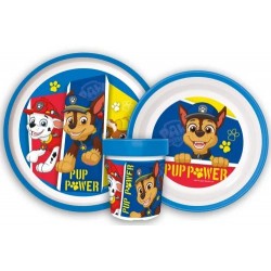 PAW PATROL ΣΕΤ ΦΑΓΗΤΟΥ  NON -SLIP BASE