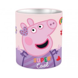 PEPPA ΜΟΛΥΒΟΘΗΚΗ ΜΕΤΑΛΛΙΚΗ 10x11 ΡΟΖ