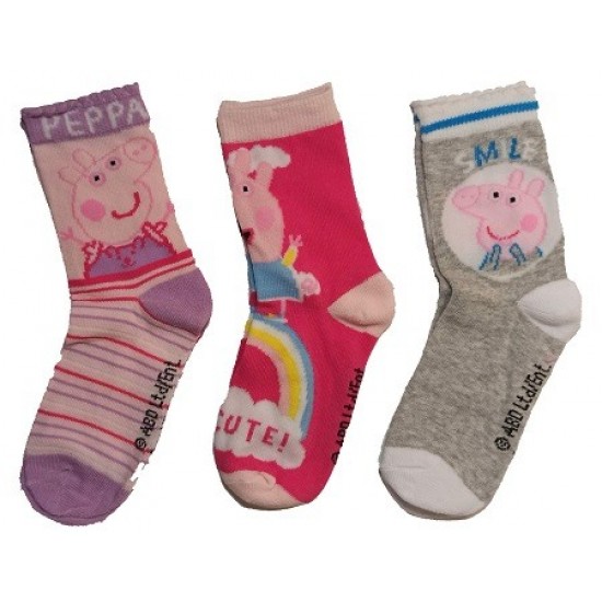PEPPA ΚΑΛΤΣΕΣ 3 ΤΕΜ