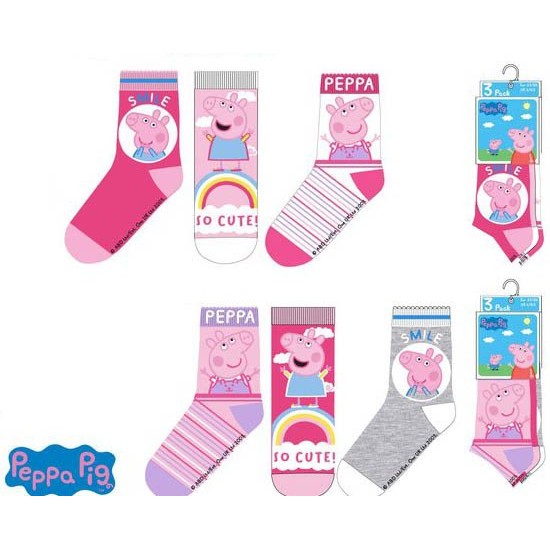PEPPA ΚΑΛΤΣΕΣ 3 ΤΕΜ