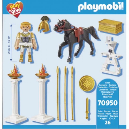 PLAYMOBIL Play And Give Μέγας Αλέξανδρος 70950