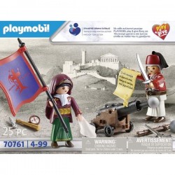PLAYMOBIL Play And Give Έλληνες Αγωνιστές του 1821” 70761