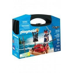  Playmobil Βαλιτσάκι Πειρατής Σχεδία  5655
