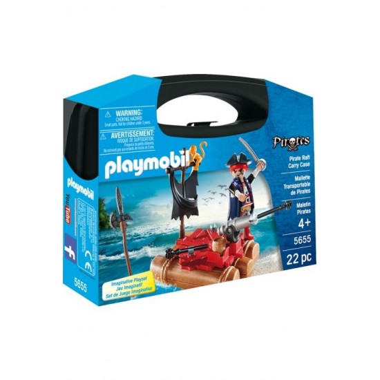  Playmobil Βαλιτσάκι Πειρατής Σχεδία  5655