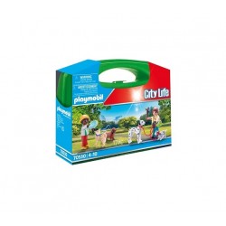  Playmobil City Life Βαλιτσάκι Βόλτα με Σκυλάκια (70530)