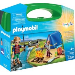  Playmobil Βαλιτσάκι Family Fun Camping Adventure Carry Case 