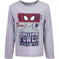 SPIDERMAN ΜΠΛΟΥΖΑ ΜΑΚΡΥΜΑΝΙΚΗ (ΓΚΡΙ)