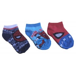SPIDERMAN ΚΑΛΤΣΕΣ ΚΟΝΤΕΣ 3 ΤΕΜ ΚΟΚΚΙΝΟ-ΜΠΛΕ
